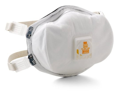 Image of 3M Particulate Respirator 8233, N100 (Case of 20)
